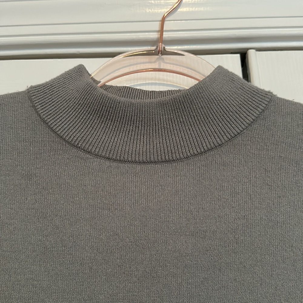 OPEN EDIT Mock Neck Sweater - Picture 3 of 6